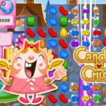 Candy Crush Saga for PC featuring a puzzle board with candies ready to match.