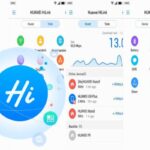 Huawei HiLink interface on a PC screen showing device management tools