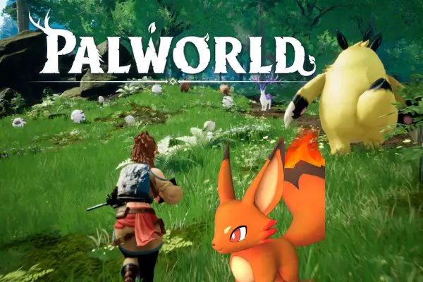 Palworld gameplay on PC