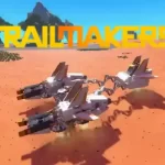 PC screen featuring Trailmakers with vehicle construction