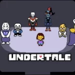 UNDERTALE gameplay for PC showing pixel-art characters