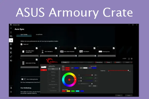 Armoury Crate App for PC