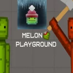 Melon Playground game on PC screen